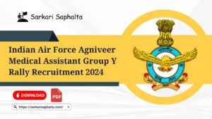 Indian airforce agniveer reqcuitment group y 2024